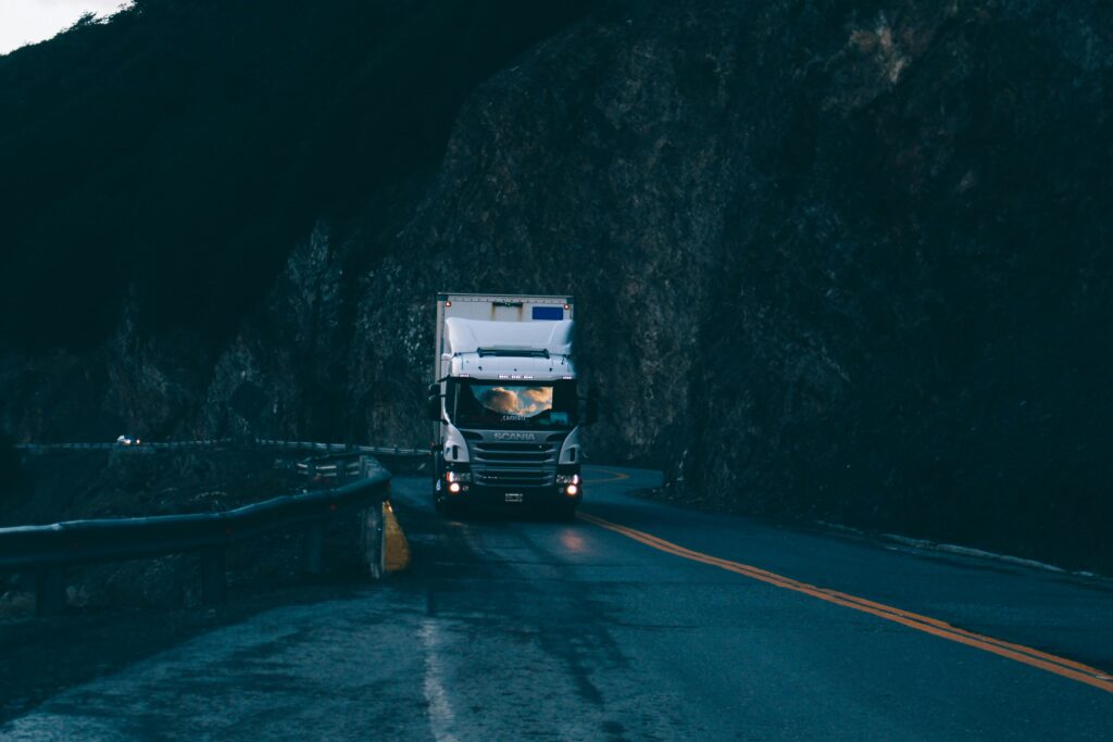 Freight Truck Working